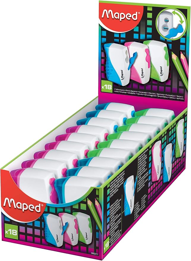 Maped Vertical 060211 - Sacapuntas de 2 agujeros