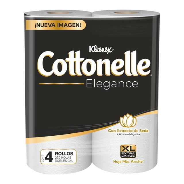 Papel higiénico Kleenex Cottonelle Elegance