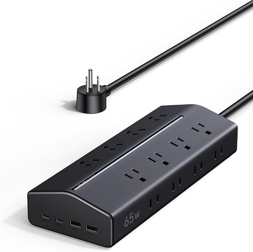 UGREEN 20 en 1 Regleta Multicontacto Trapezoidal con 1 PD 20W USB C