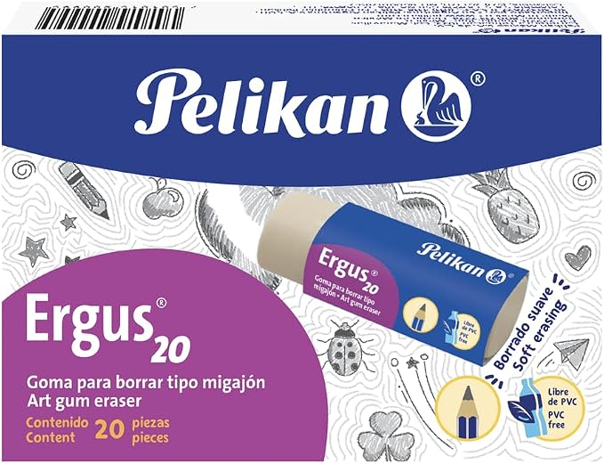 Pelikan Goma de Borrar Ergus 20