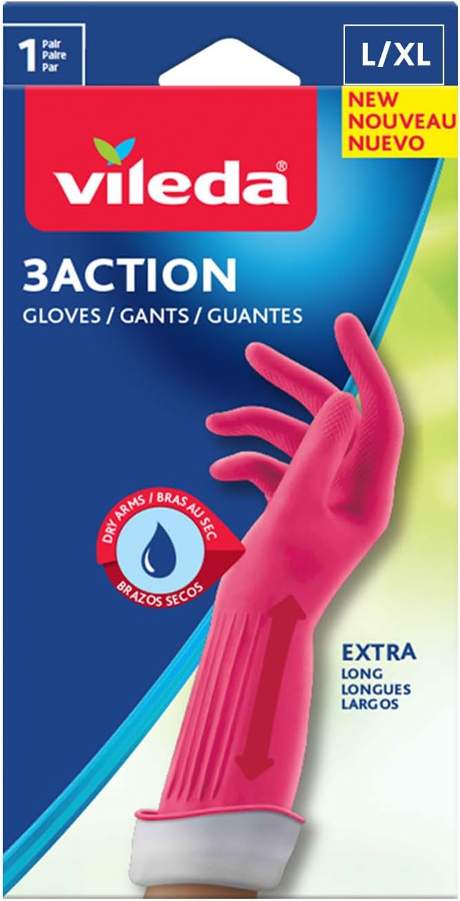 Vileda Guantes para Limpieza  Acción Ultra Resistentes