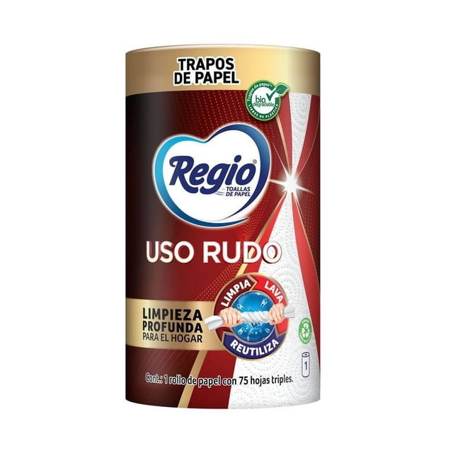 Toalla de papel Regio Uso Rudo 75 hojas triples