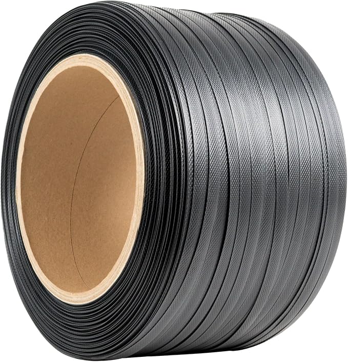 Rollo de Fleje Plástico Semiautomático 7 Kg Color Negro