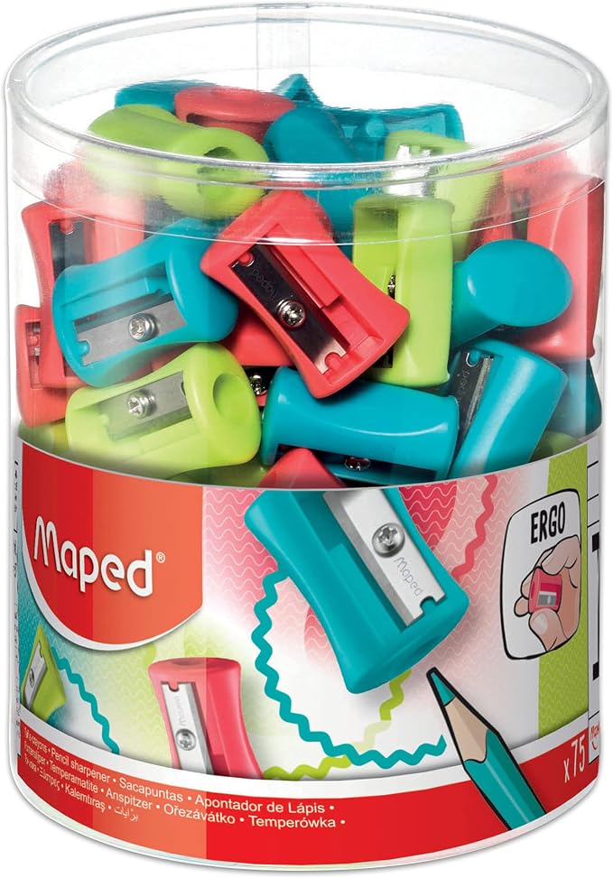 Maped Helix USA Vivo 506300 - Sacapuntas de 1 agujero