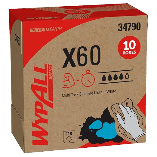 WypAll X60 Limpiaparabrisas Caja de 126