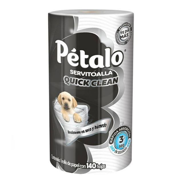 Servitoalla Pétalo quick clean  con 140 hojas