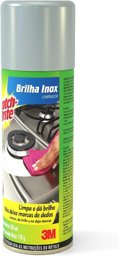 Scotch-Brite 3M Limpiador de Acero Inoxidable