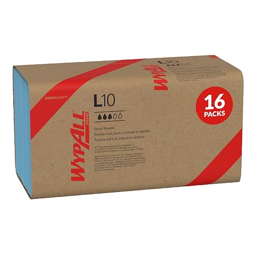 WypAll L10 limpiaparabrisas 2 capas Paquete de 140 Hojas