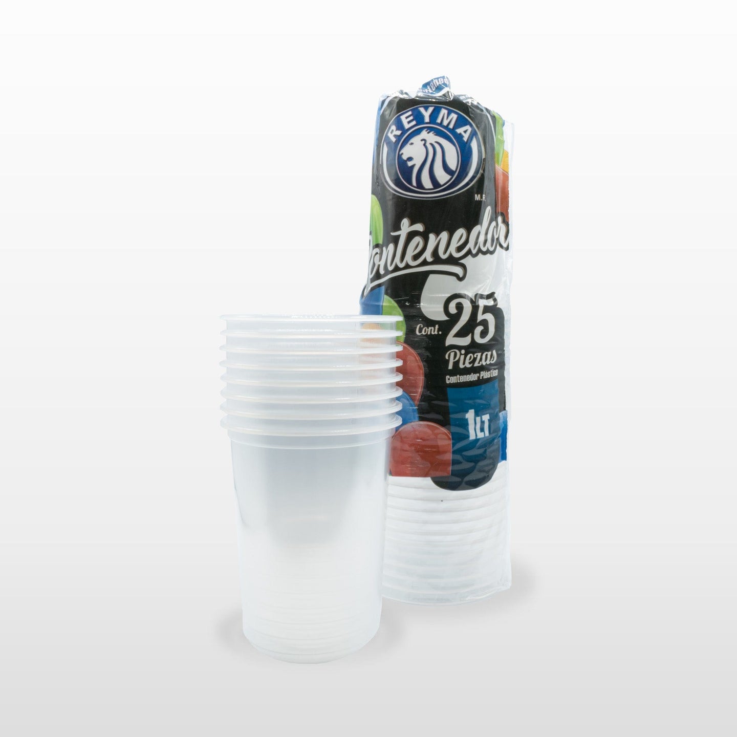 Reyma Envase Plástico Desechable 1 litro