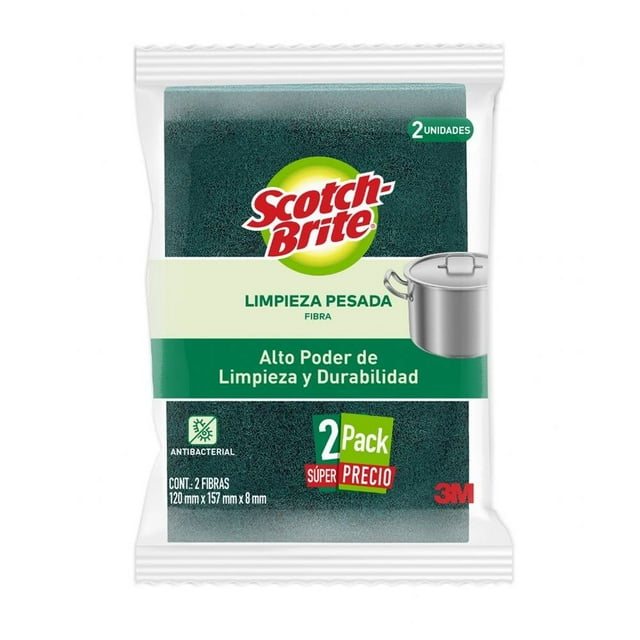 Fibra 3M Scotch-Brite limpieza pesada