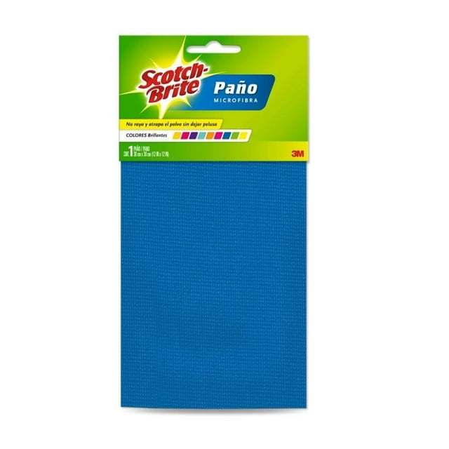 Paño de microfibra Scotch Brite 30 x 30 cm